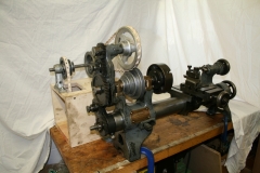 Drummond A-Type round bed lathe with Wolram attachment