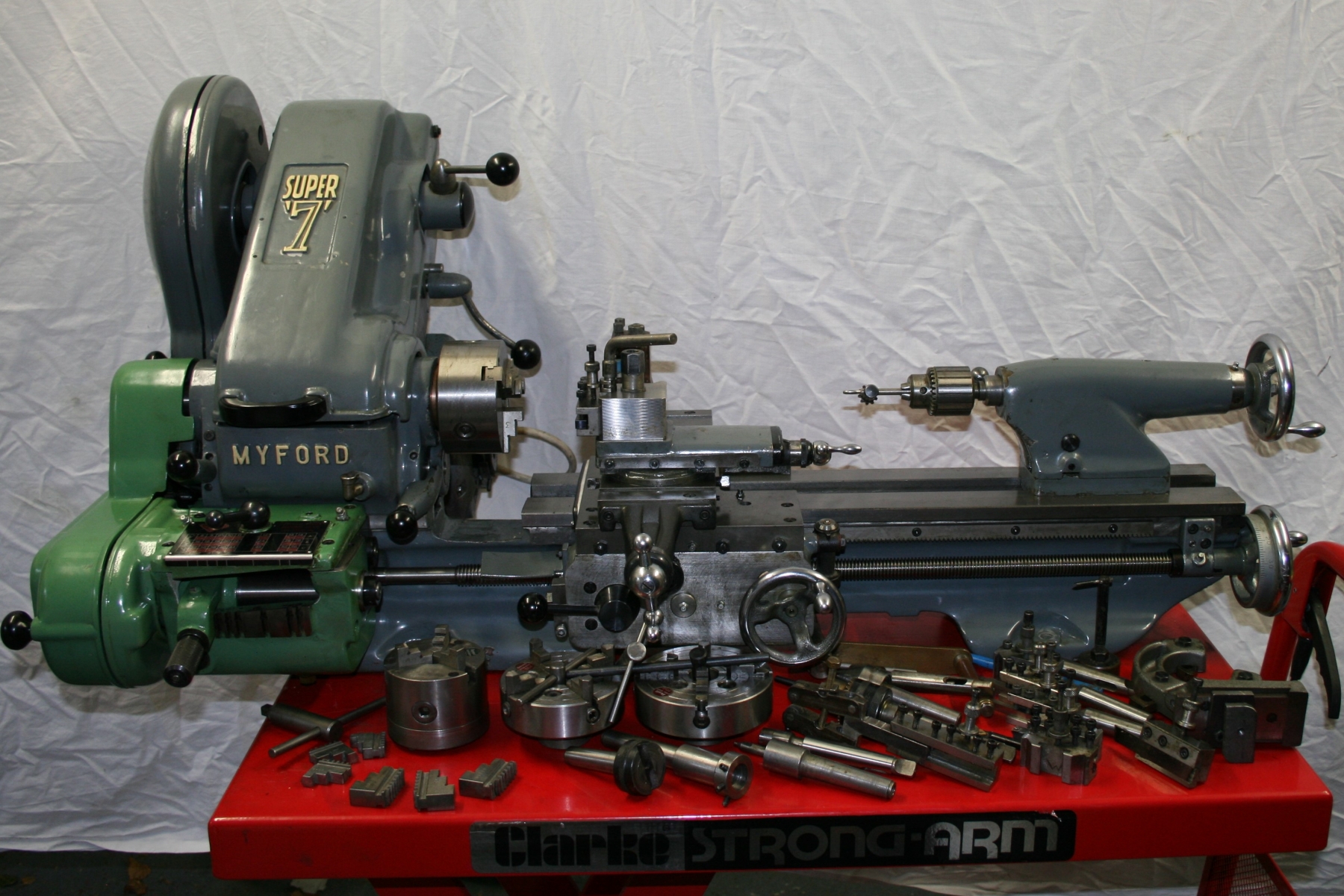 NON-POWER FEED NEW REVISED MYFORD SUPER 7 LATHE OPERATION & PARTS MANUAL 