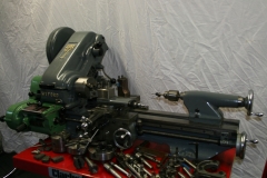 Myford Super 7 lathe with gearbox