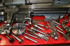 Chucks and tooling for Myford Super 7 lathe